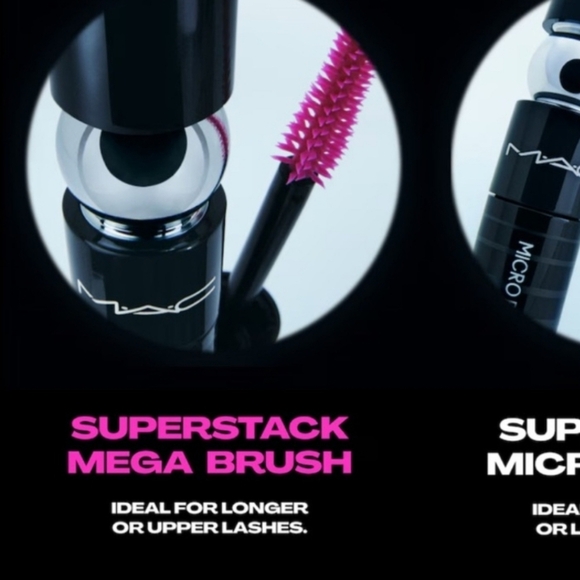 MAC MAC STACK FULL SIZE Mascara NIB - Black MSRP $29 - Picture 6 of 6